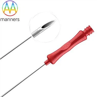 Stainless Steel Back Cut Bevel Oocyte Needle Tube