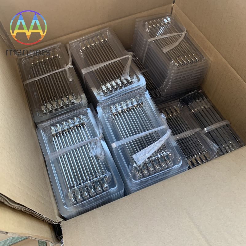 L-Ordni tal-Klijenti tat-Turkija Għal 20,000pcs Custom Stainless Steel Labra ...