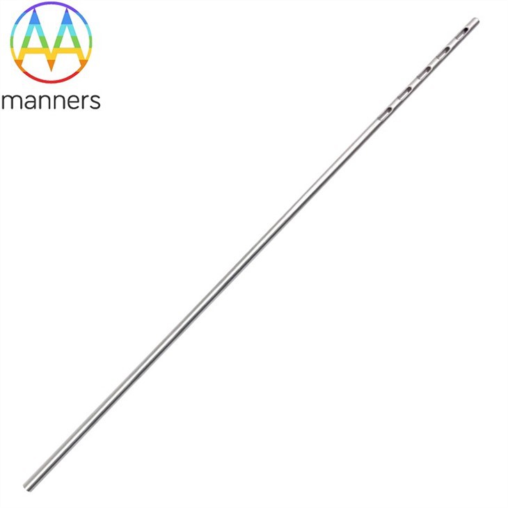 Stainless Steel Luer Lock Tube With Side Hole